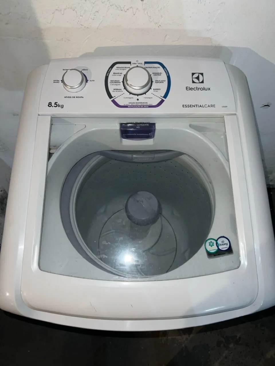 Máquina de Lavar Electrolux 8.5kg Essential Care