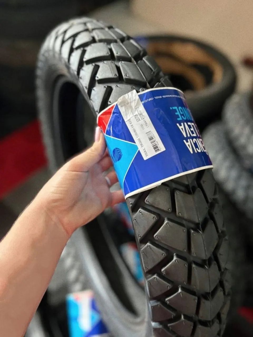 Pneu Traseiro Vipal TR300 Bros 160 Xre190 Xre300 NOVOS - Foto 3