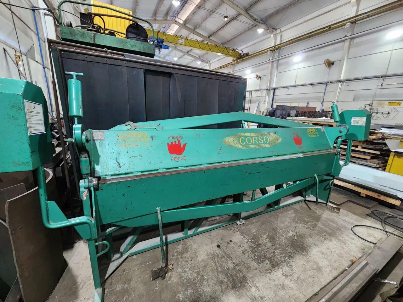 Dobradeira Manual 3 metros Semi nova - Foto 6