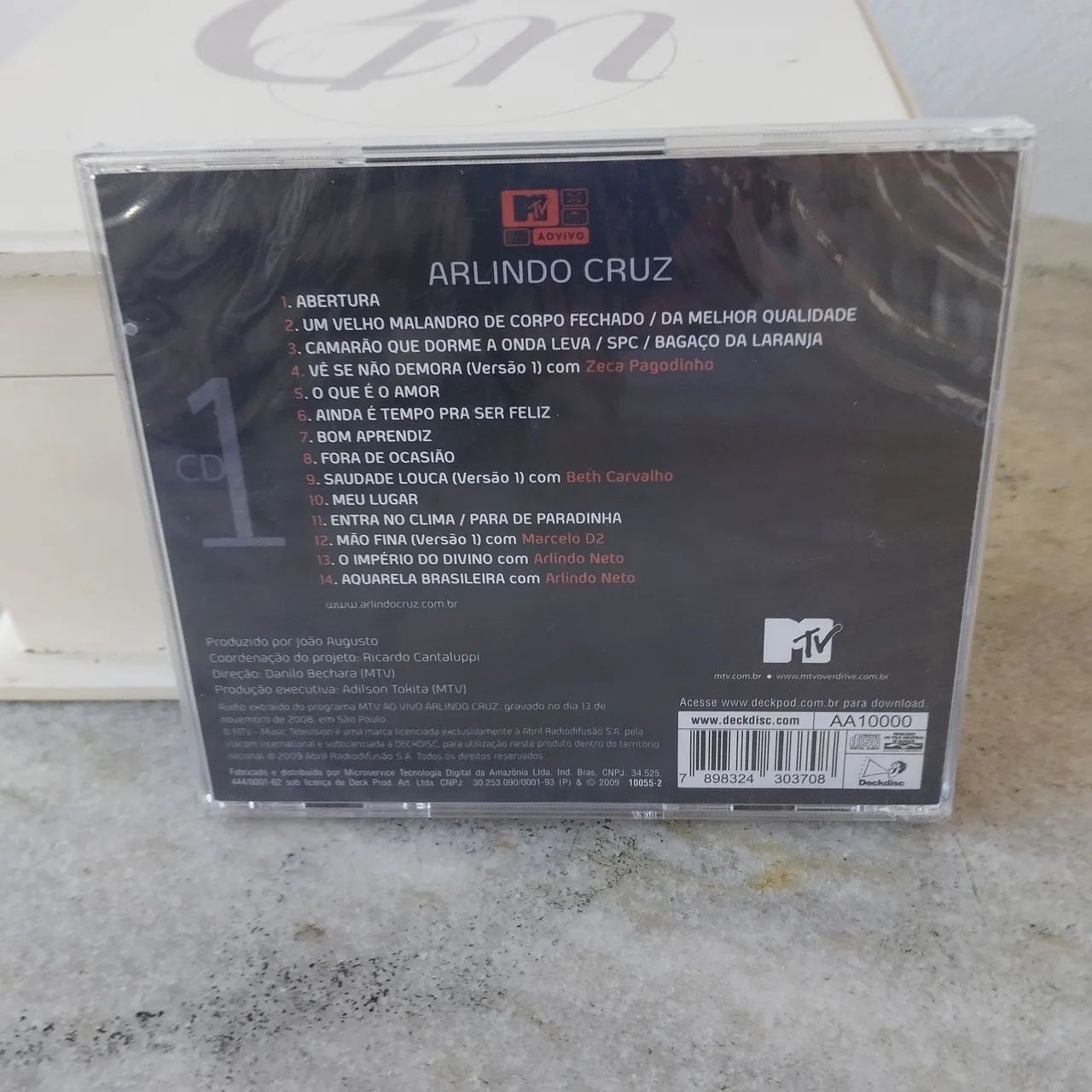 CDs Arlindo Cruz - Ao Vivo - Convidados - Foto 4