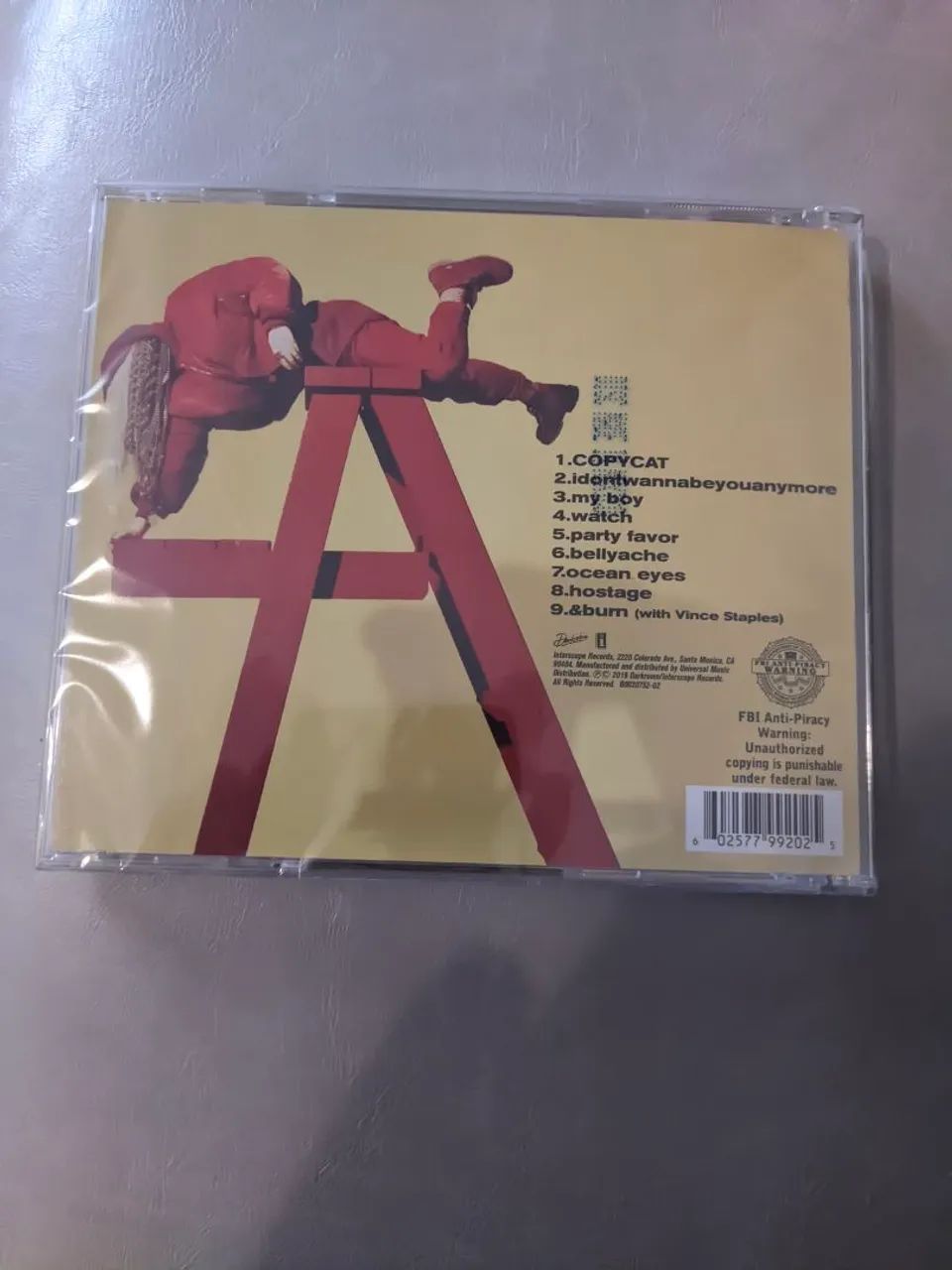 CD - Billie Eilish - Don't Smile at Me (lacrado) - Foto 2