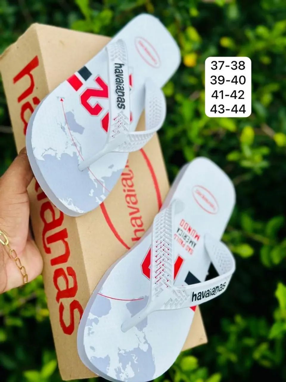 Chinelo Havaianas  37/38 - Foto 2