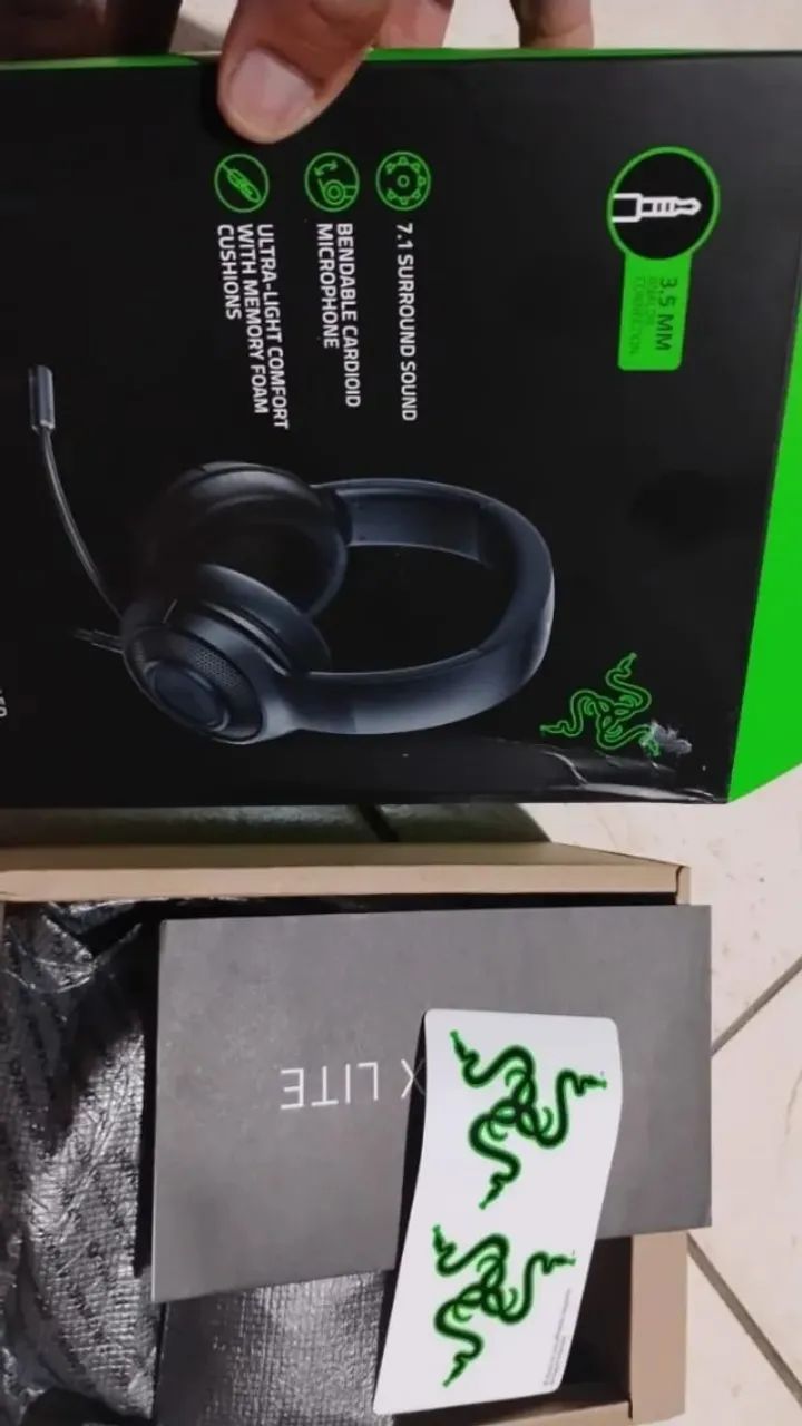 HEADSET GAMER - RAZER KRAKEN X LITE - Foto 4