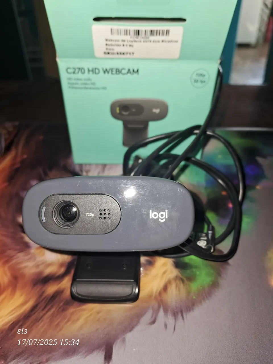 Webcam Logitech C270 HD
