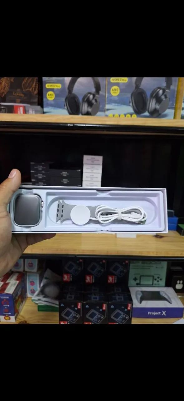 Smartwatch Watch 9 Max - Bluetooth, NFC e Monitor de Frequência - Foto 2