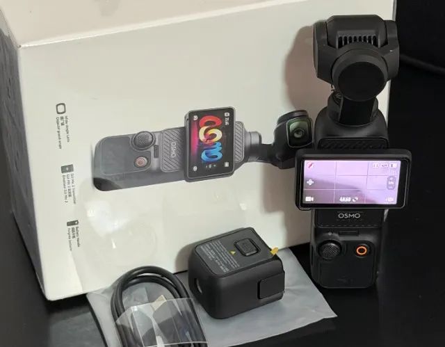 Osmo Pocket 3 A melhor Perfeita 4K 120 Fps Sensor 1 Polegada - Foto 6