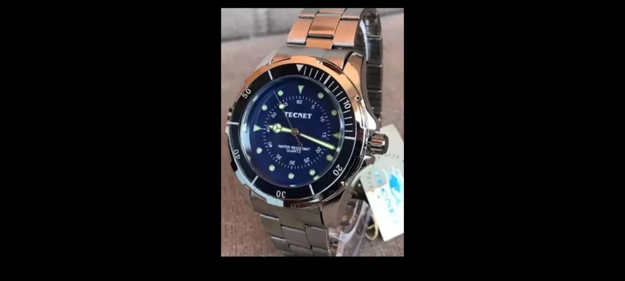 Relógio masculino da marca Tecnet Quartz original*novo*!