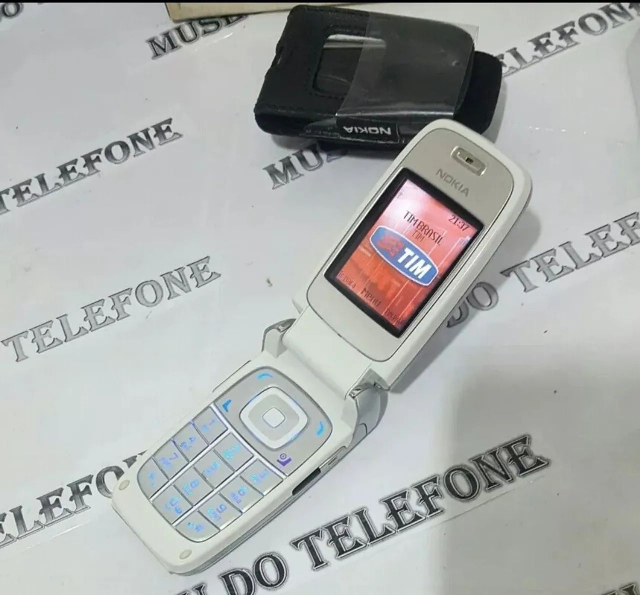 Nokia 6101 BRANCO celular antigo RELÍQUIA TODO ORIGINAL DE FÁBRICA  - Foto 6