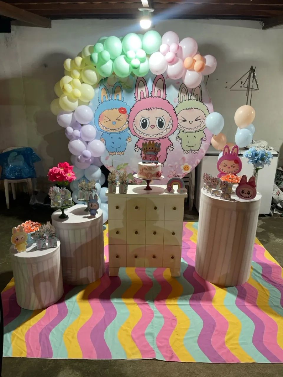 Labubu decoração completa - Foto 4