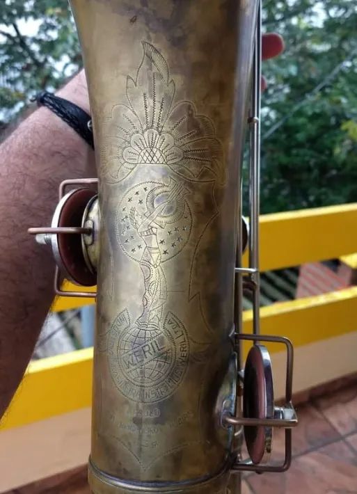 Sax Tenor Weril Vintage - Décadas de 40/50 - Perfeito Estado - Foto 5