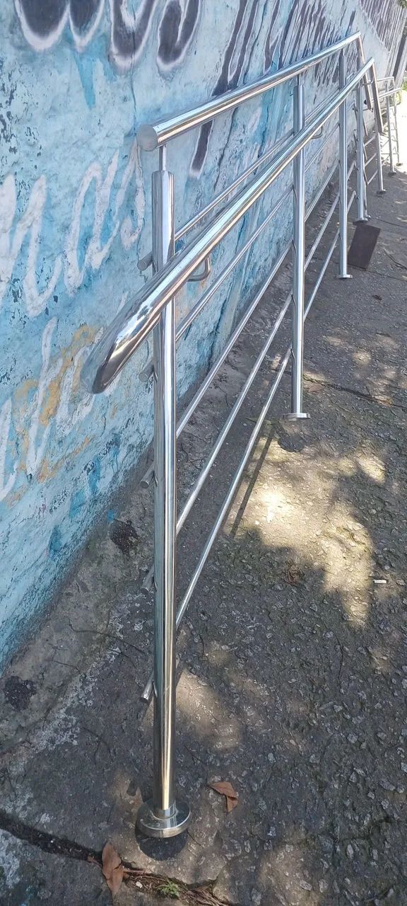 2- Guarda corpo de escada em aço inox para escada /// R$2200,00 - Foto 4
