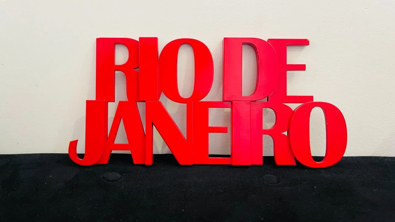 Placa Rio de Janeiro- MDF  - Foto 3
