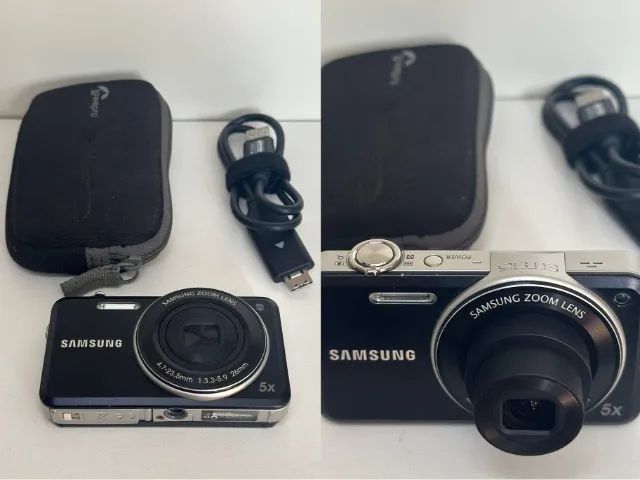 Samsung ST95 16.1 MP Black Touch Digital Camera + Accessories64318618748929121