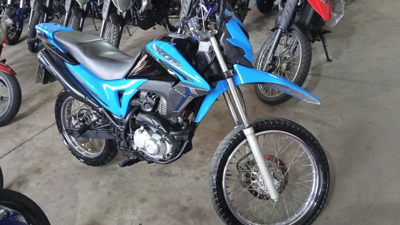 Bros 2016/17 azul - R$ - Foto 4