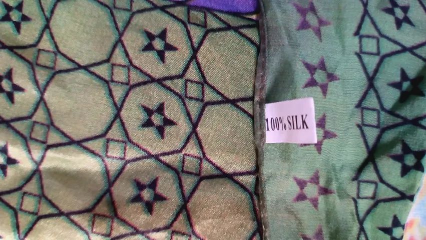 Lenço 100% Silk (Seda).   - Foto 3