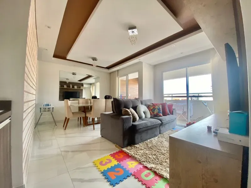 Apartamento à venda em Americana-SP, Jardim São Paulo: 3 quartos, 1 suíte, 2 salas, 2 vaga