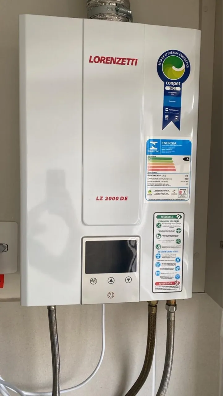 Aquecedor/Boiler de Água a Gás Lorenzetti 20 litros Bivolt