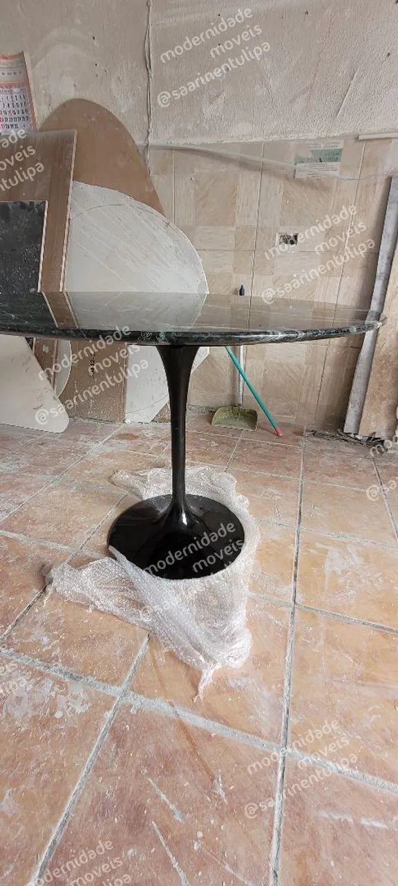 Mesa de jantar Saarimen marmore Verde Alpi 130
