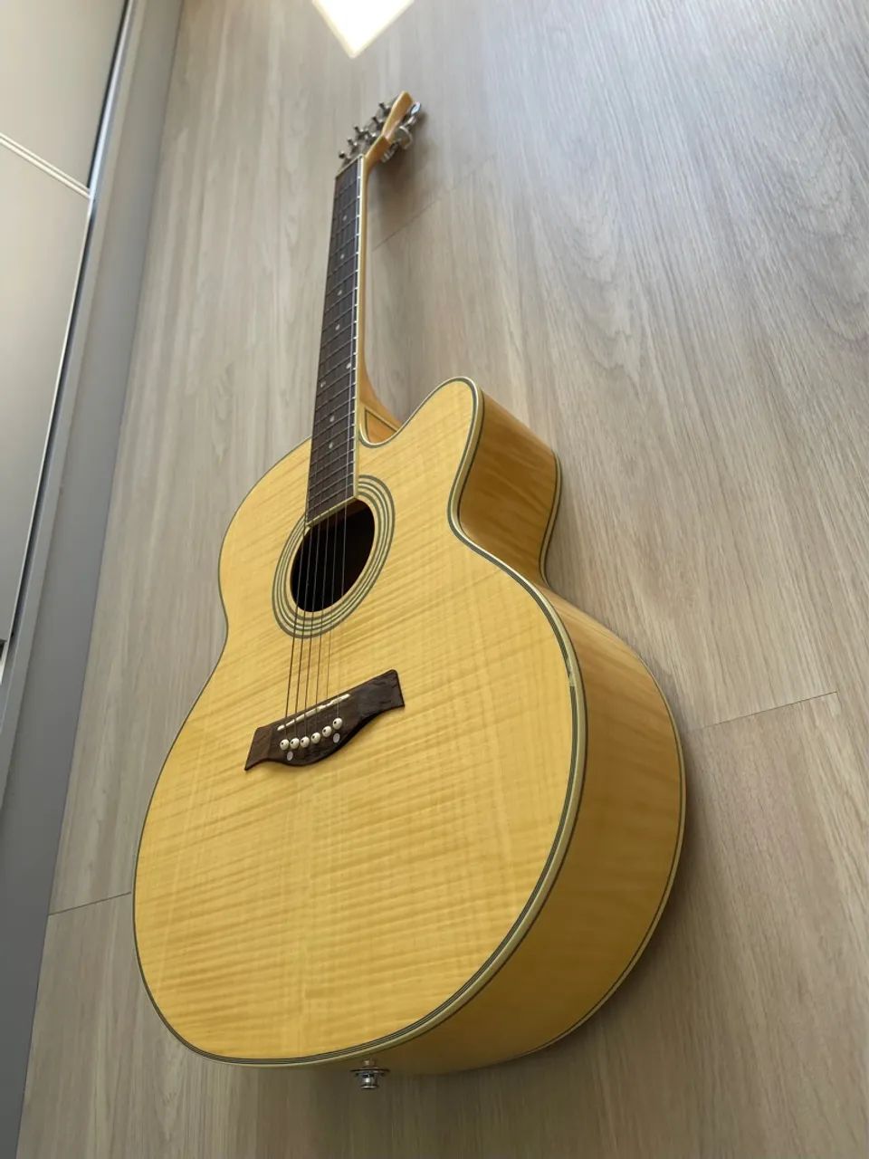 Violão Tagima Jumbo Maple TEQ-7 - Foto 5