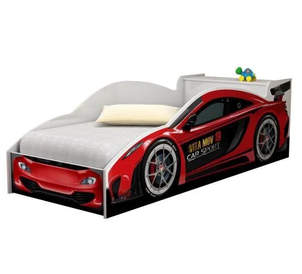 Cama carro solteirão com baú + colchão  - Foto 3