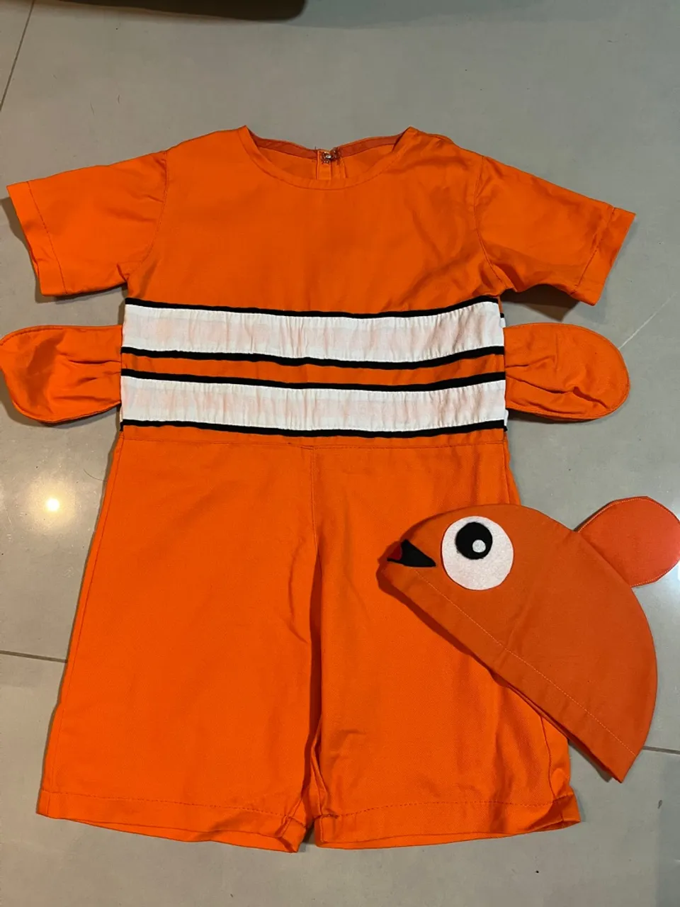Fantasia de Peixe nemo 4 anos
