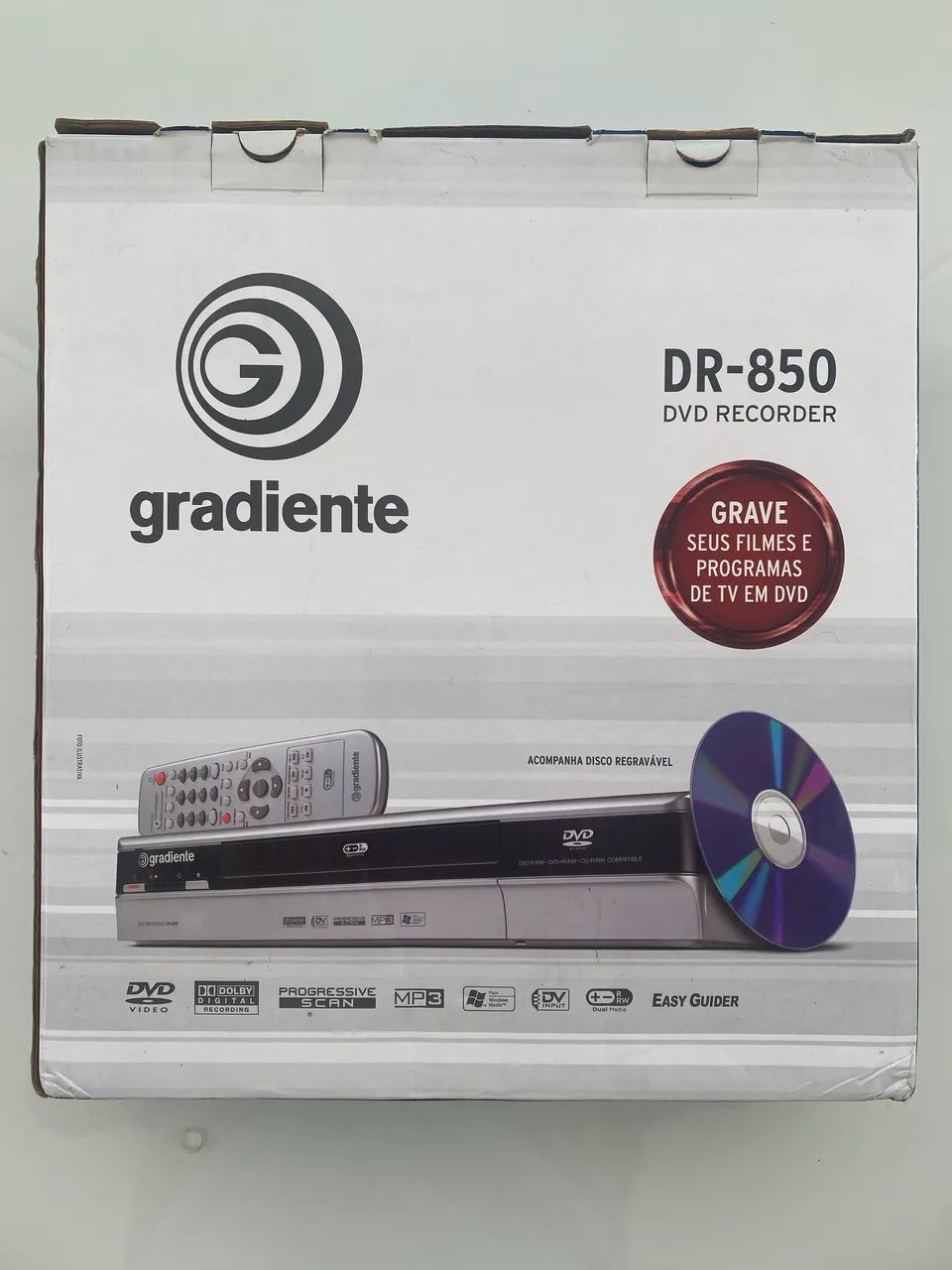 Gravador de DVD Gradiente na Embalagem  - Foto 3