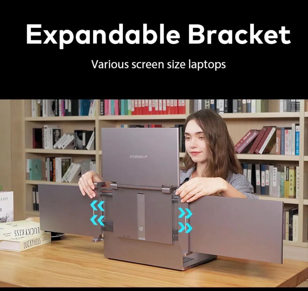 Monitor Portátil Fopo 2025 Quad Monitor Portátil 14'' - Foto 4