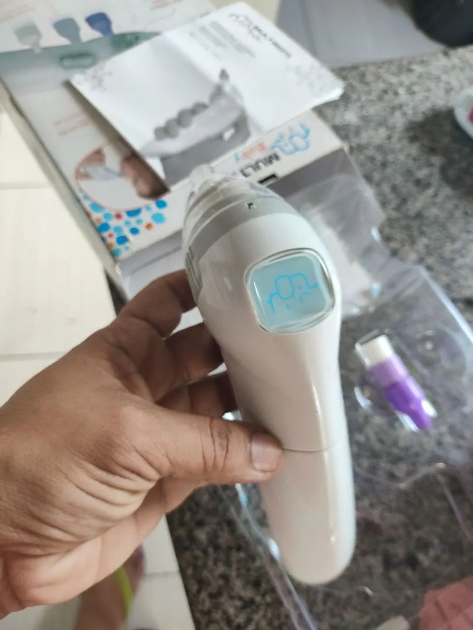 Aspirador Nasal Eletrônico Multikids Baby - Foto 2