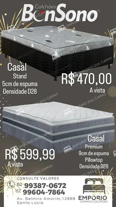 Cama  casal unibox conjugada Casal bonsono