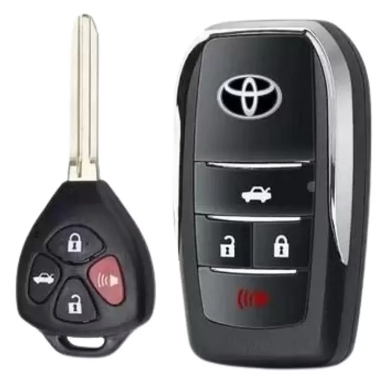Chave canivete com lâmina virgem Toyota Hilux, SW4 e Etios