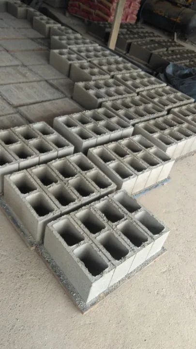Tijolos Bloco de concreto 