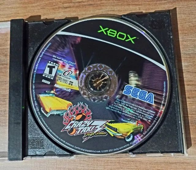 Crazy Taxi 3 High Roller Original Xbox Clássico (apenas disco)  - Foto 2
