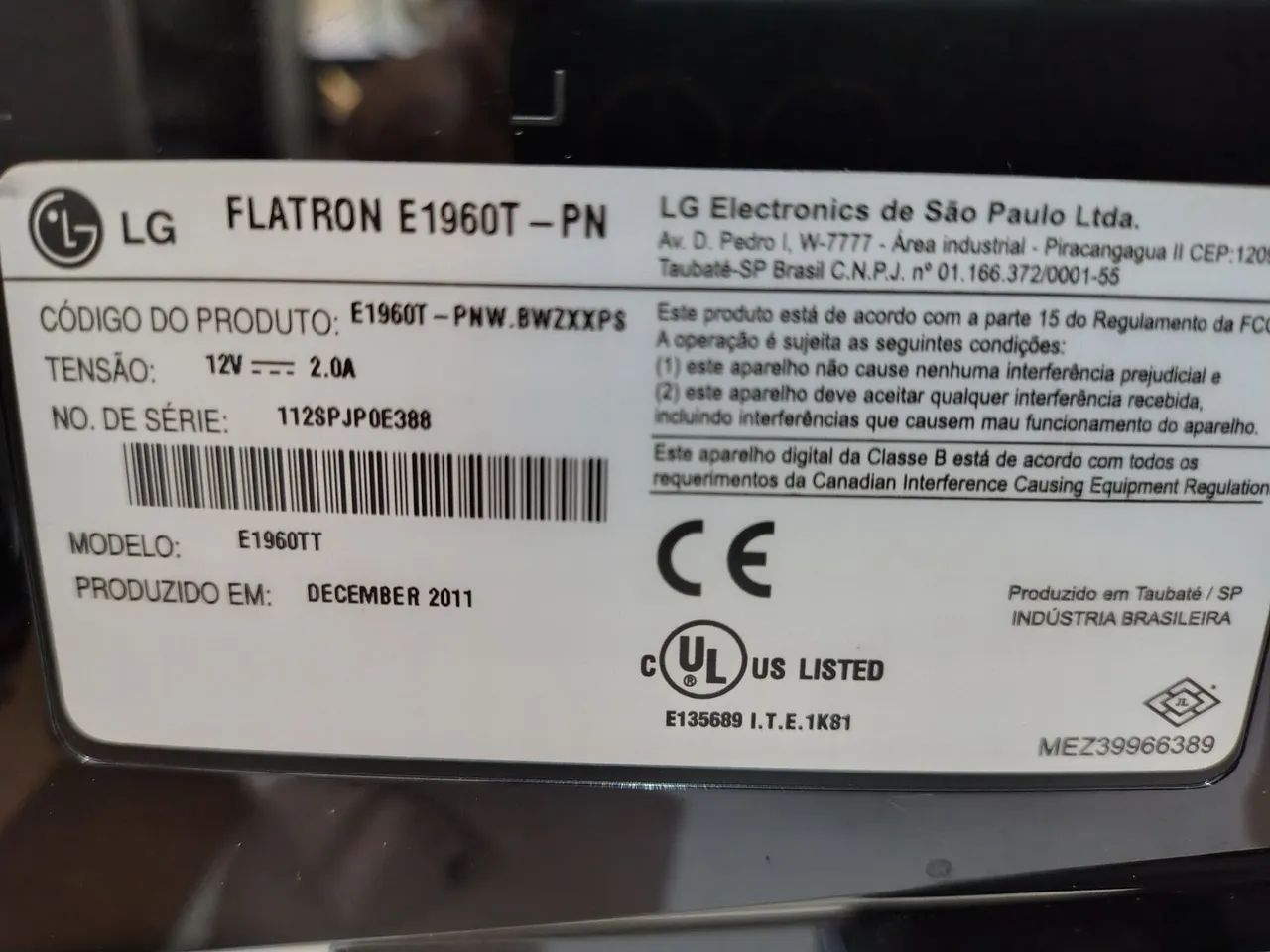 Monitor LG Flatron E1960 19'' - Foto 3