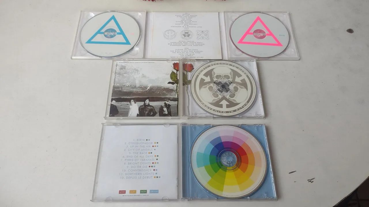 3 CDs e um DVD - Thirty Seconds To Mars - Foto 3