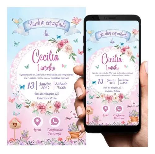 Convites digitais 