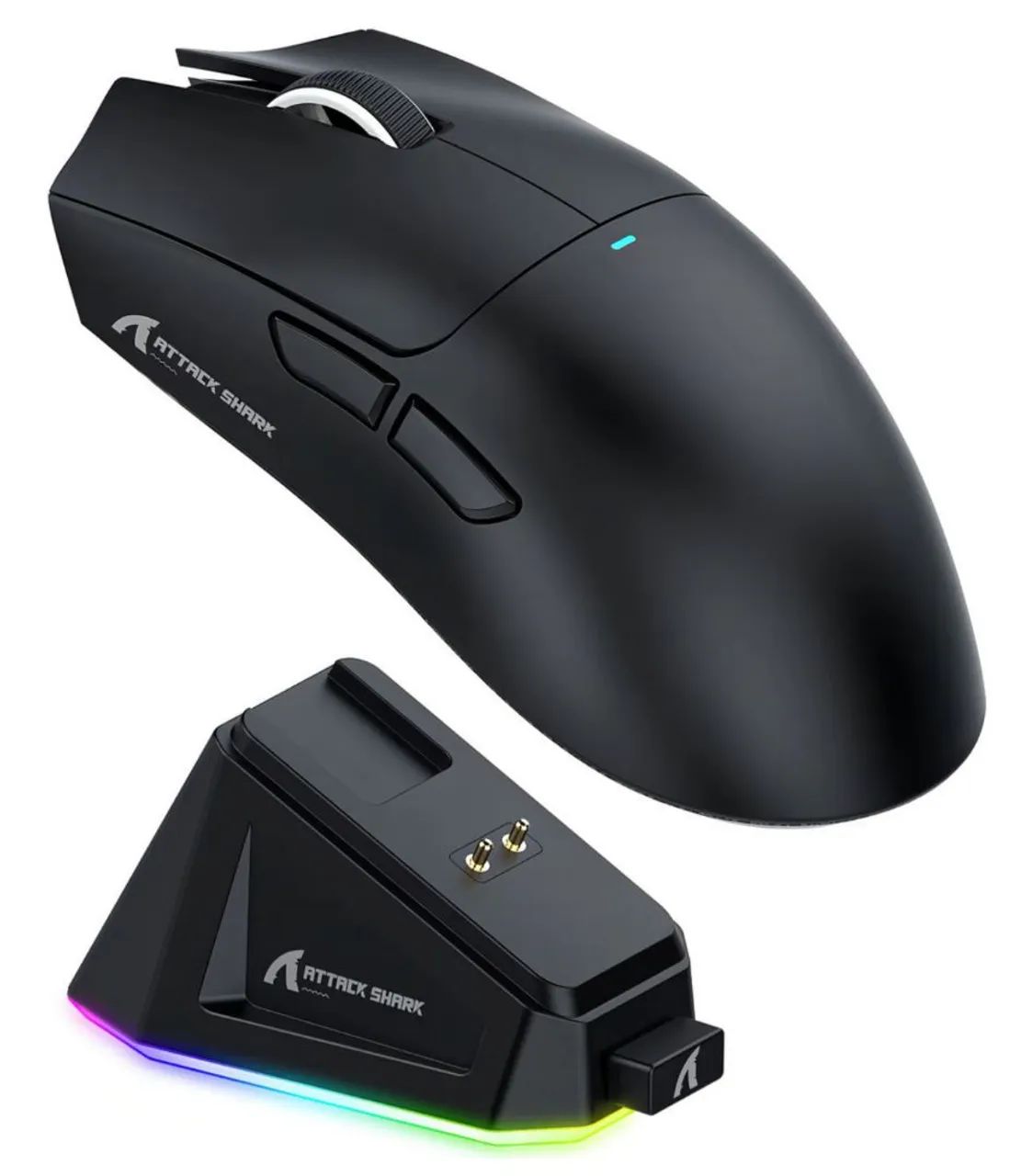 Mouse gamer sem fio attack shark - Foto 2