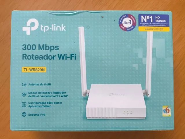 Roteador Wireless Tp-link N 300 Mbps Multi-modo Tl-wr829n
