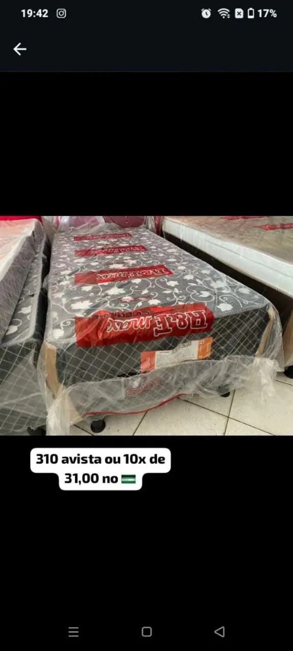 Camas R&F Max Solteiro - Conforto e Qualidade