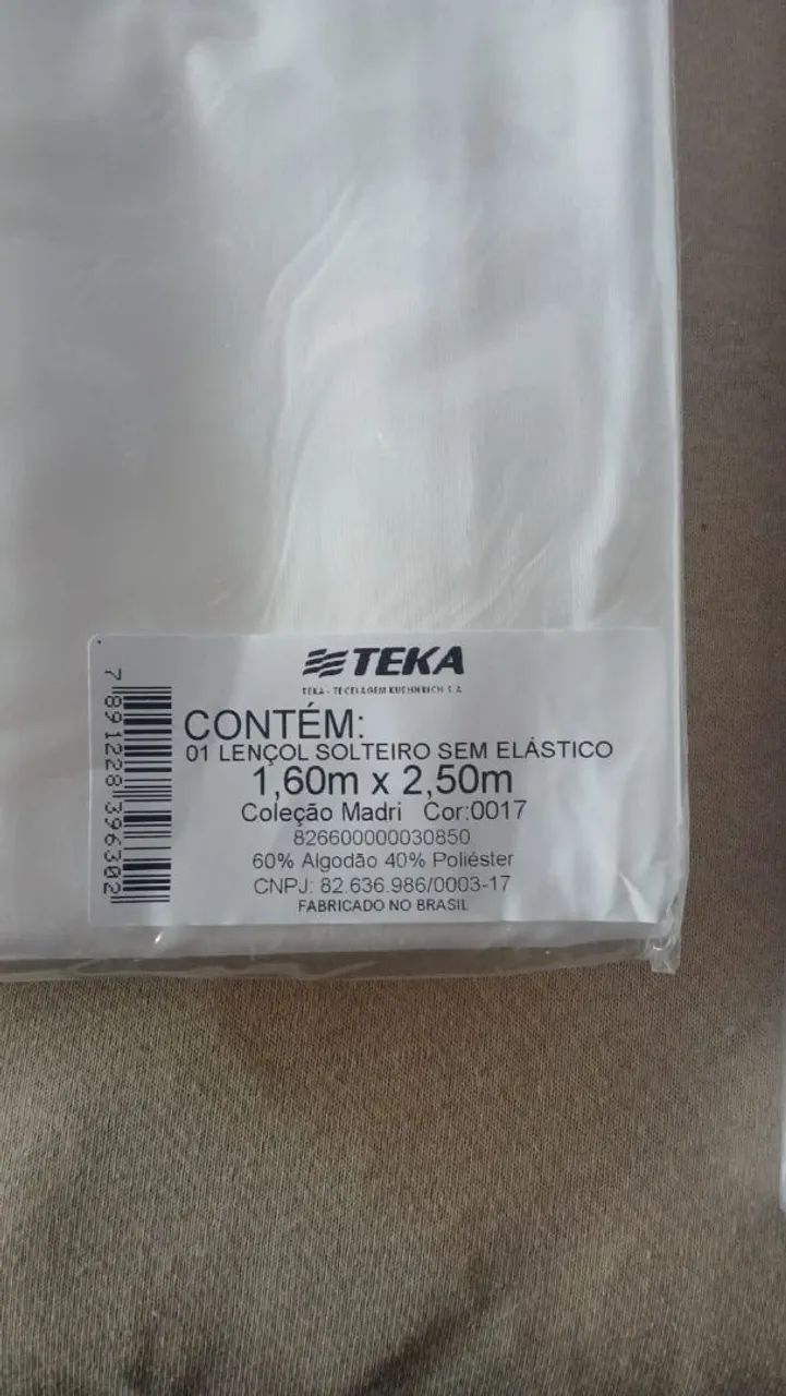 Enxoval padrão hotel, lacrado - Foto 6
