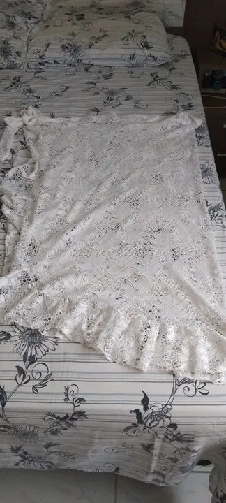 Vendo saída de praia de renda branco