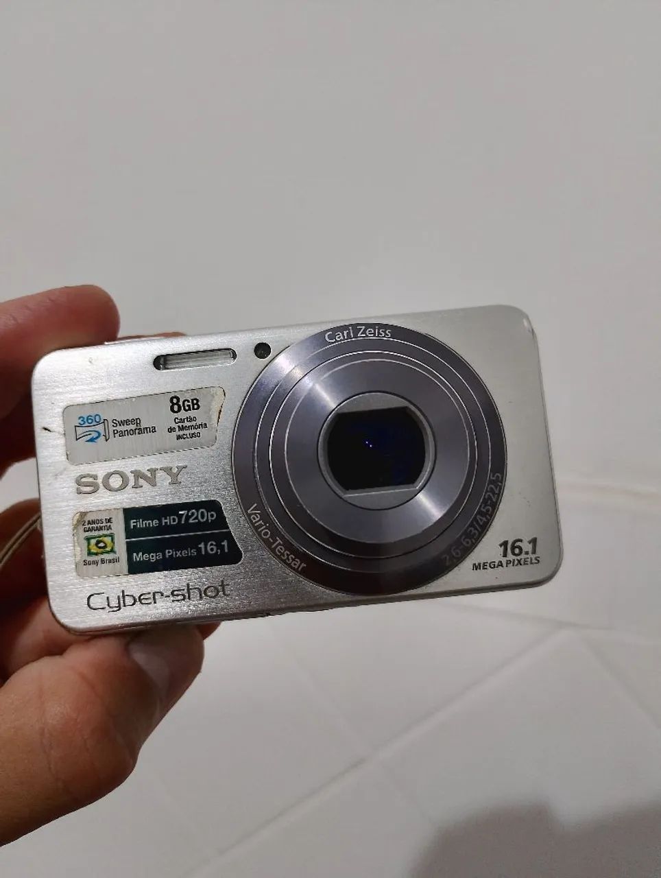 Câmera Sony CyberShot w630 16mp funcionando perfeitamente 