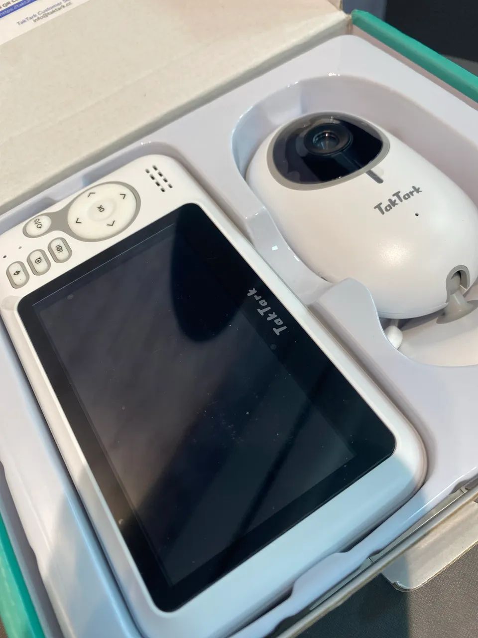 TakTark Babá Eletrônica Câmera, 4.3" Monitor de Bebe, Sem Wi-Fi, 2 Way Audio - Foto 2