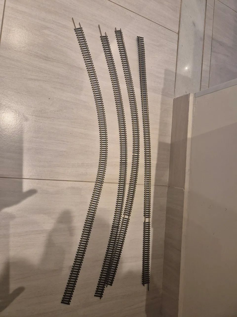 Trilhos de trem para modelismo ferrorama