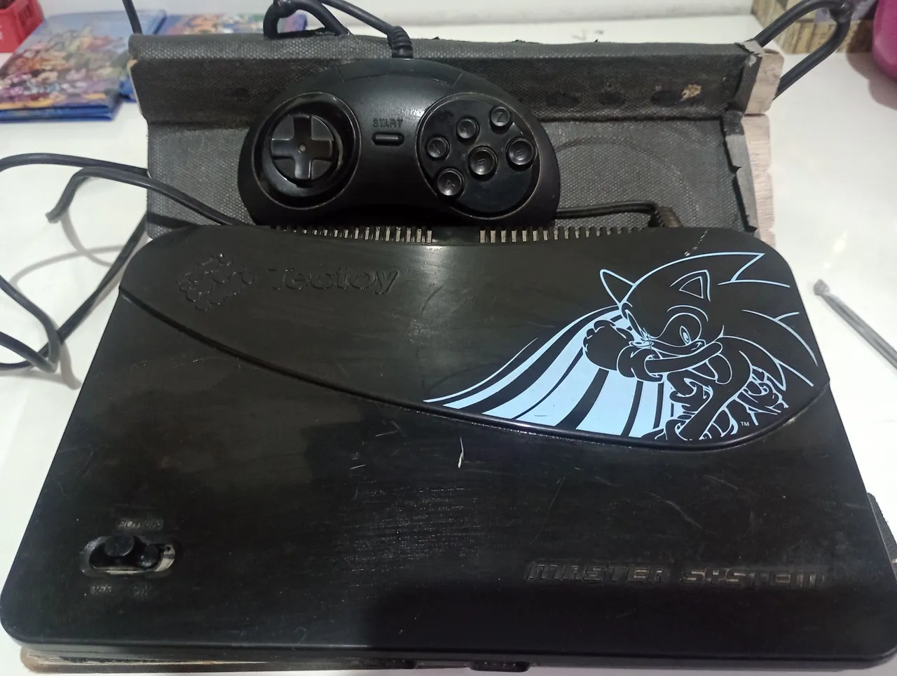 Master System Tec Toy Sonic - Edição Especial