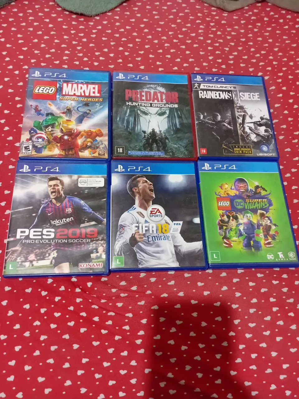 Lote de Jogos PS4 - Diversão Garantida!