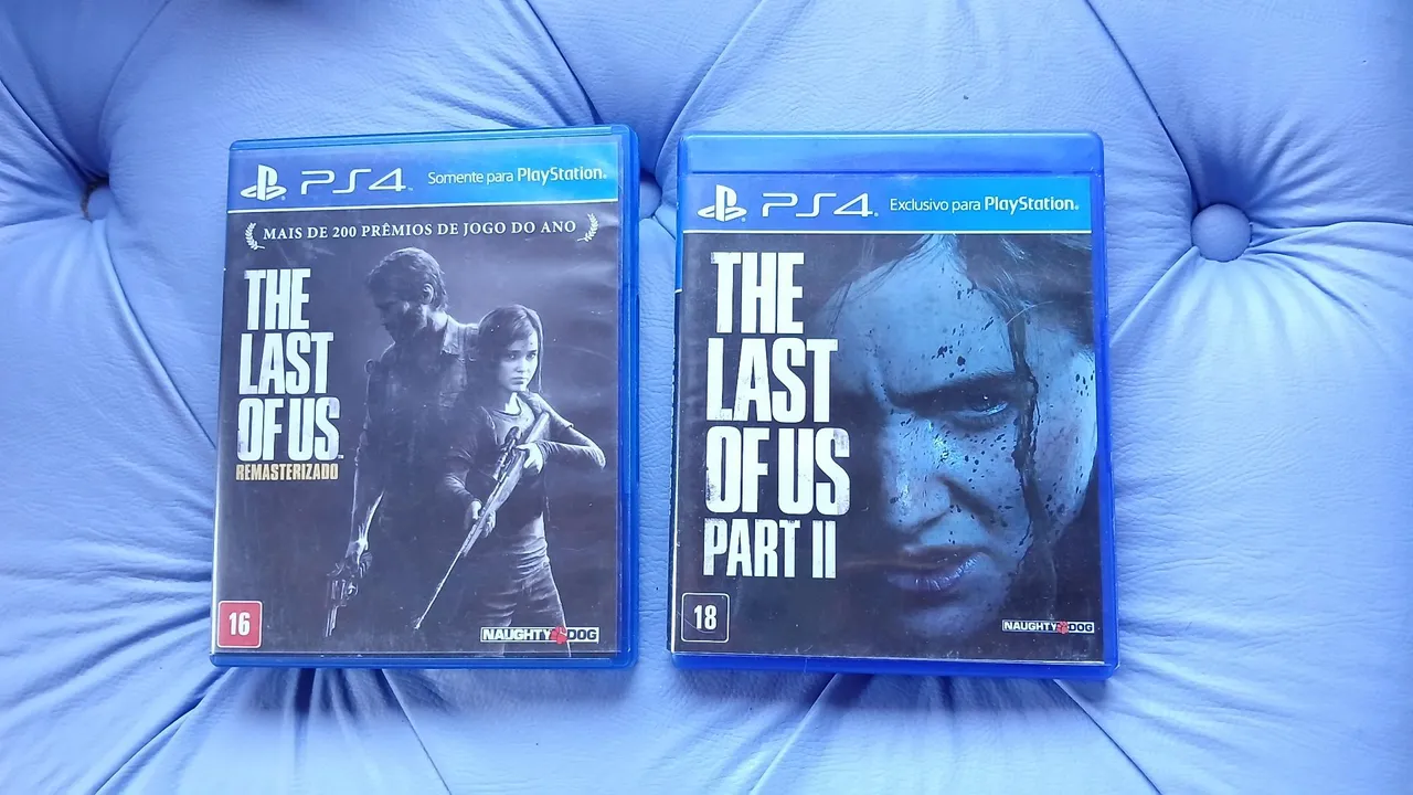 The Last of Us Part I Remasterizado e Part II - PS4