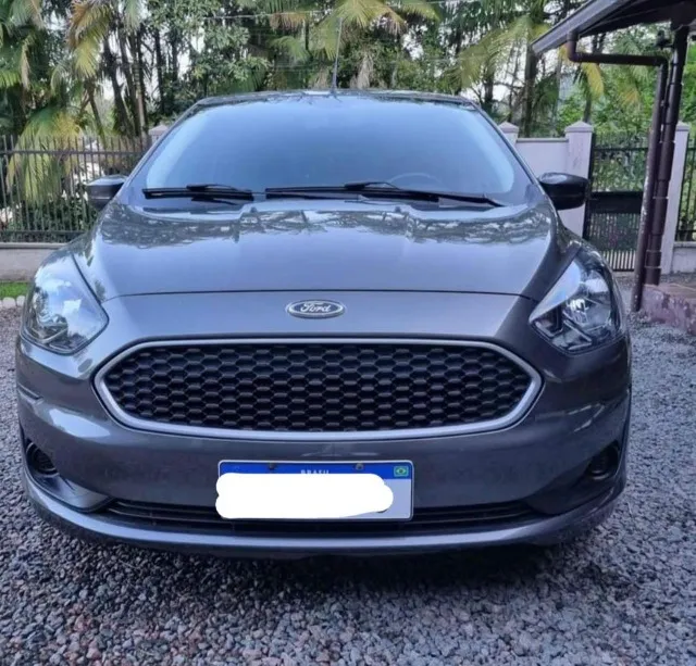 VENDO Ka 1.0 SE Flex 5p - 2020 Gasolina - Cor Cinza Escuro.