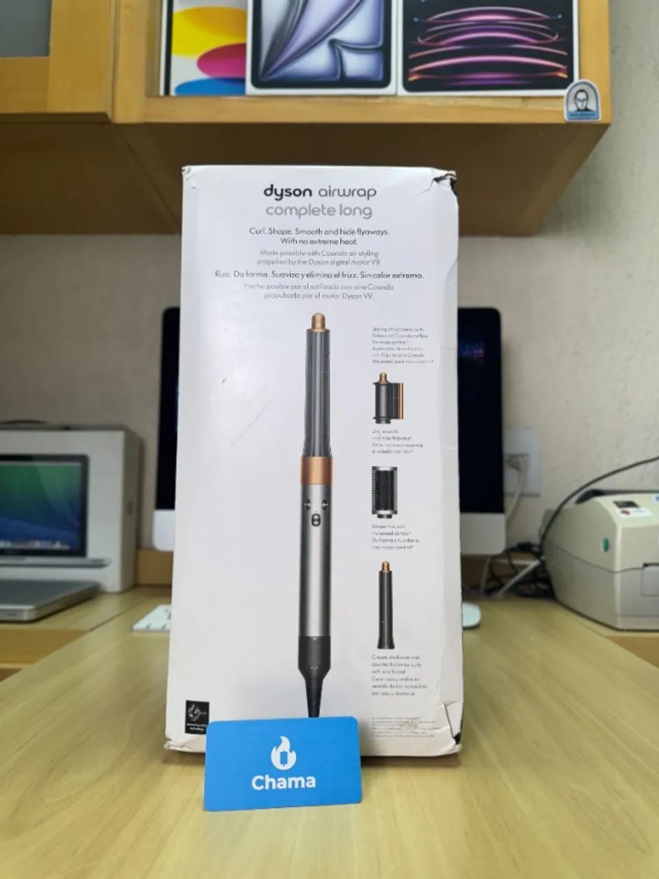 Secador Dyson Airwrap Complete Long Lacrado - Loja Física
