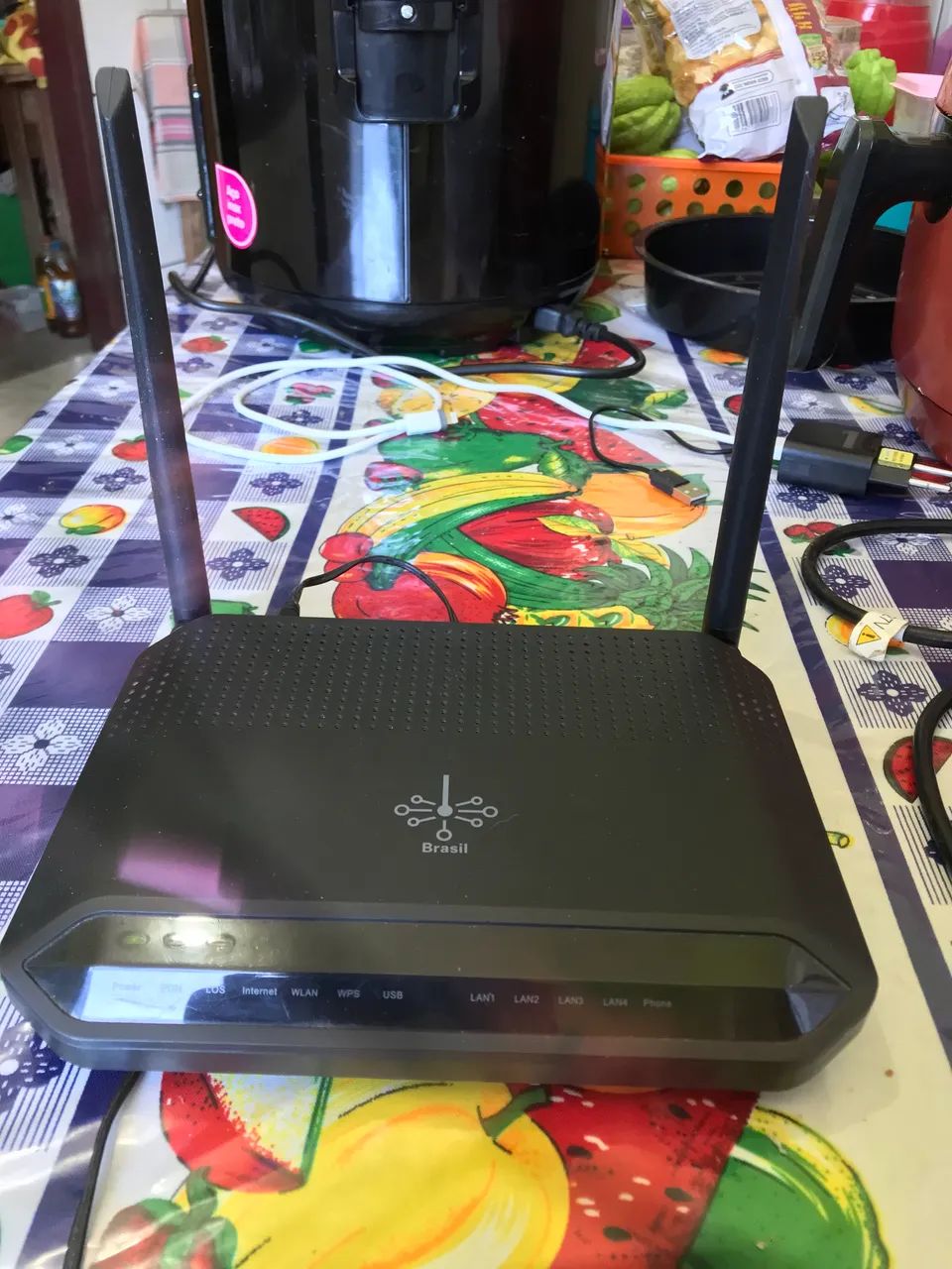 Roteador Wi-Fi de Alta Performance com Duas Antenas - Modelo Brasil - Foto 2