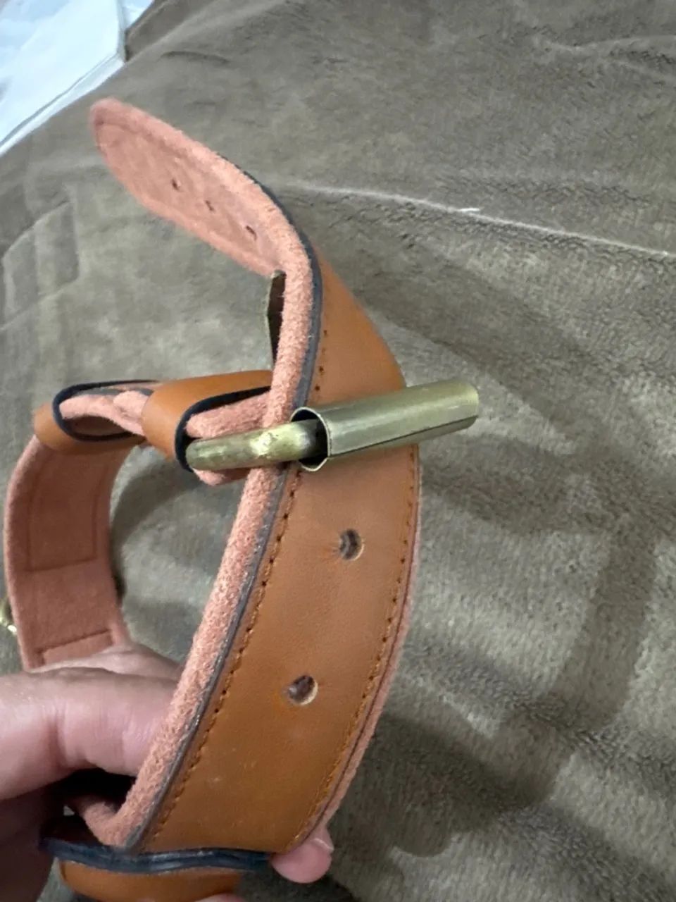 Coleira para cachorro com suporte de air tag  - Foto 2